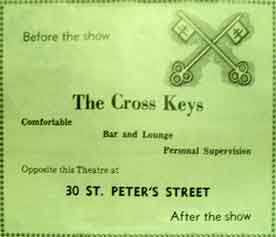 Advert for the Cross Keys